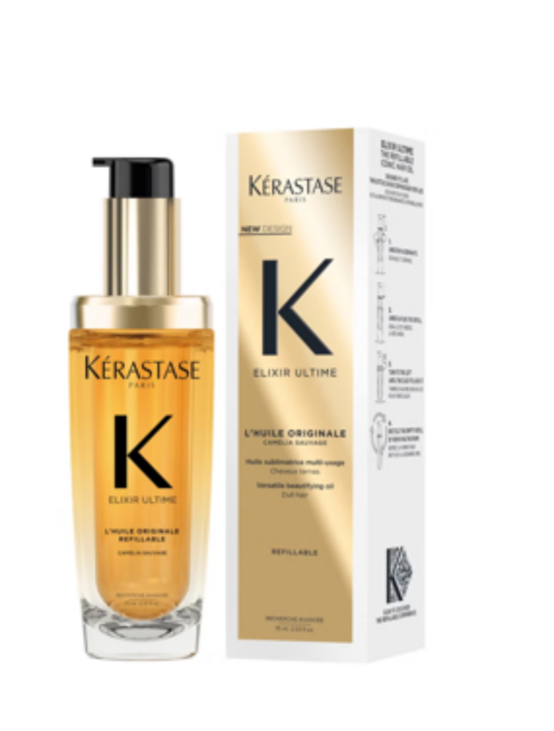 KERASTASE ELIXIR ULTIME L'HUILE ORIGINALE REFILLABLE HAIR OIL 75 ML