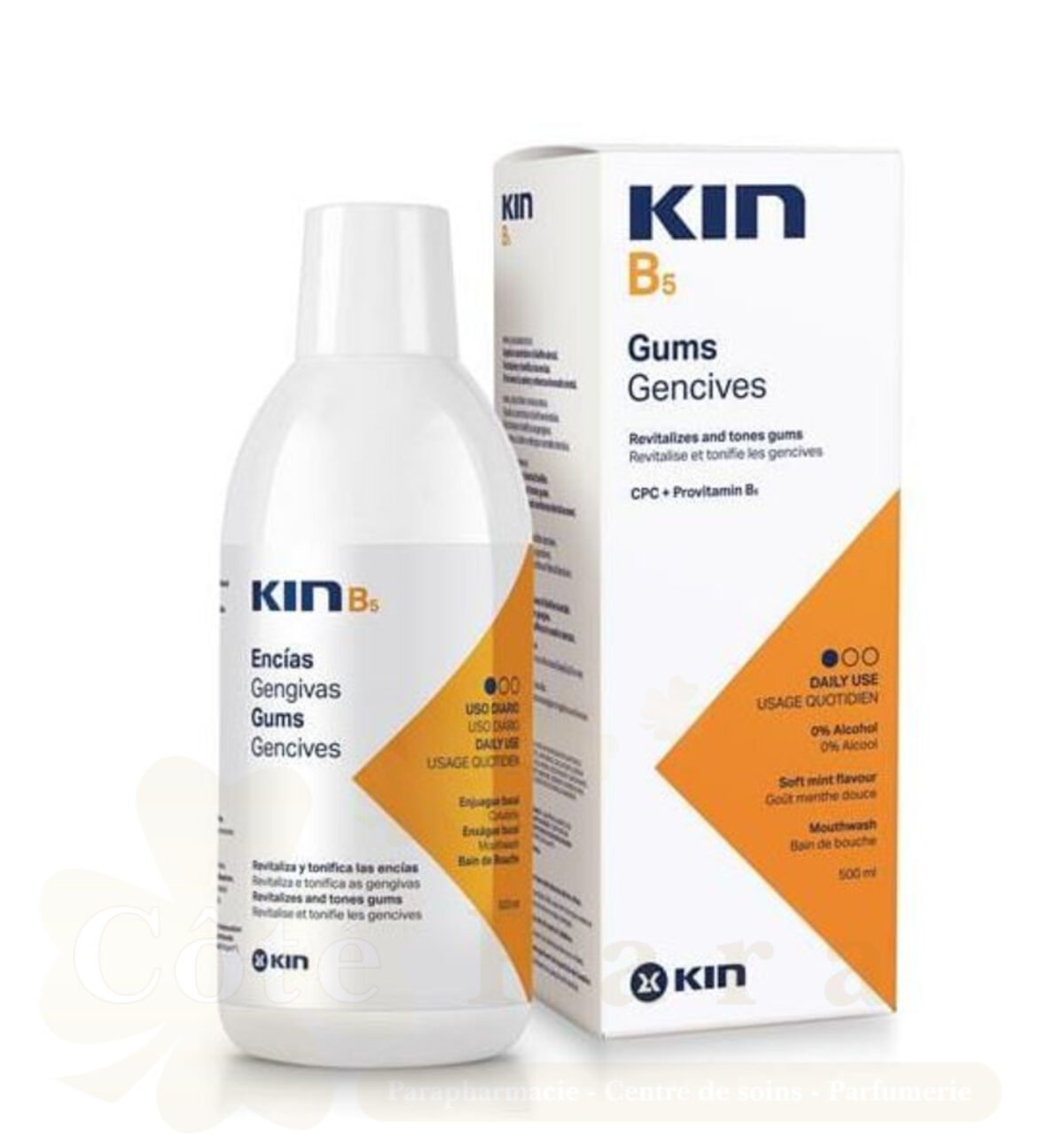 KIN B5 BAIN DE BOUCHE SANS ALCOOL 500ML KIN B5 BAIN DE BOUCHE SANS ALCOOL 500ML