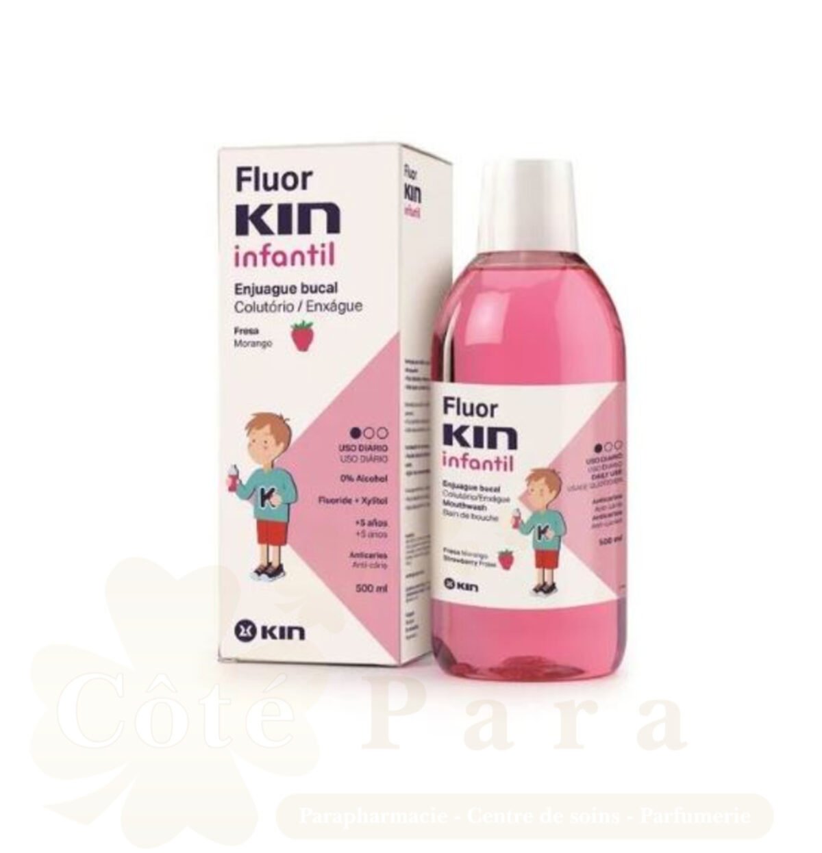 KIN FLUORKIN BAIN DE BOUCHE ENFANTS 500ML KIN FLUORKIN BAIN DE BOUCHE ENFANTS 500ML