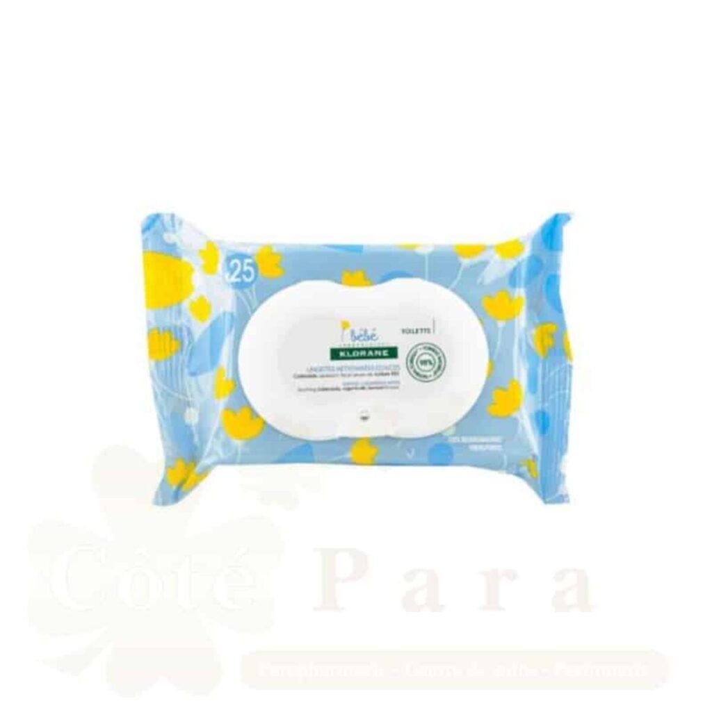 KLORANE BEBE LINGETTES DOUCE 25 U