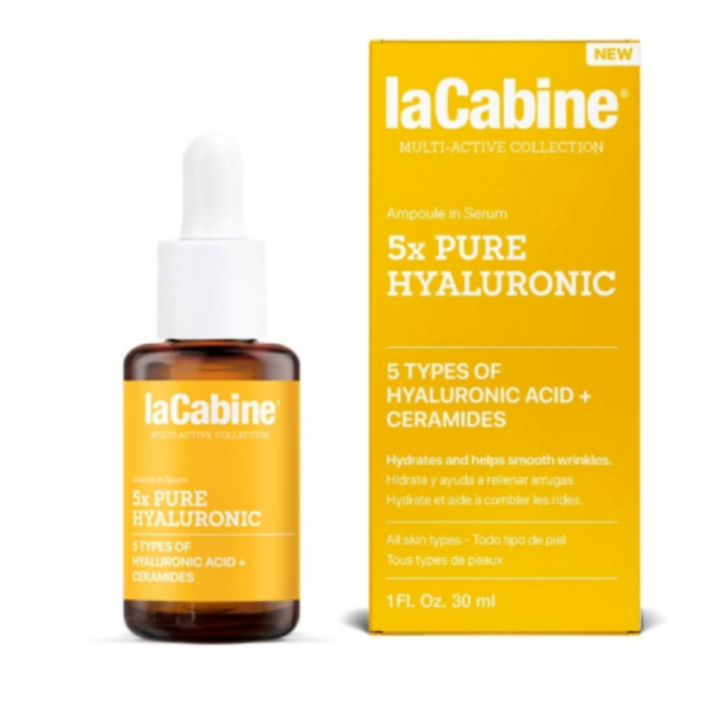 LACABINE 5X PURE HYALURONIC AMPOULE EN SERUM 30ML