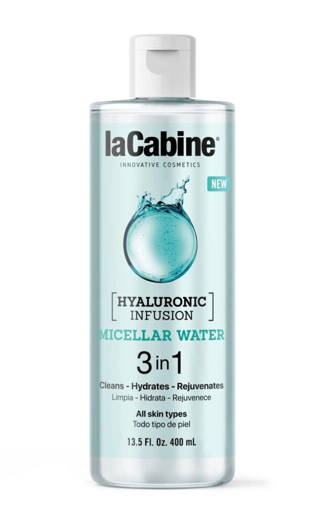 LACABINE HYALURONIC INFUSION EAU MICELLAIRE 3 EN 1 400ML