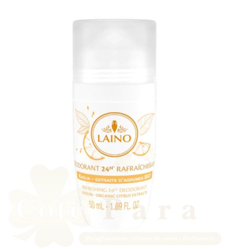 LAINO DEODORANT KAOLIN EXTRAIT D'AGRUMES BIO 50ML