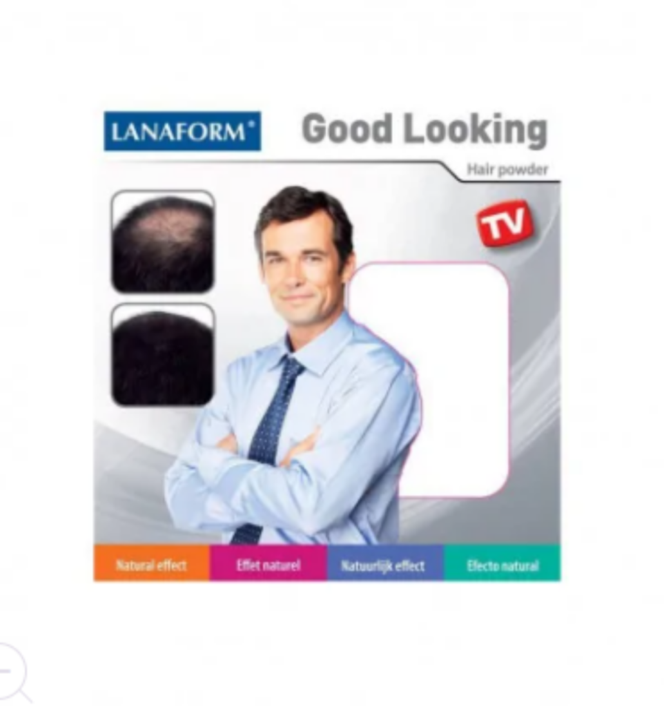 LANAFORM POUDRE DE CHEVEUX GOOD LOOKING BRUN 2+1 SPRAY FIXATEUR REF LA13140203