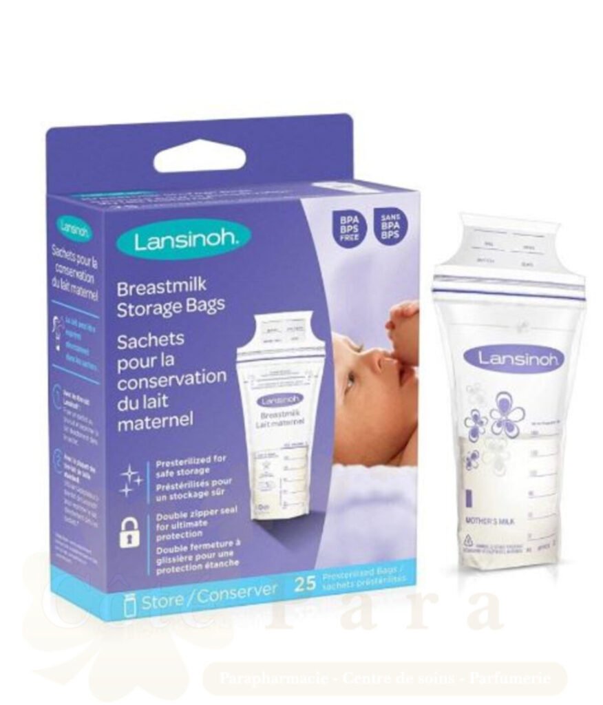 LANSINOH SACHETS DE CONSERVATION 25 UNITES