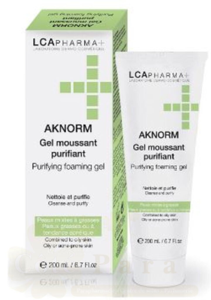 LCA PHARMA+ AKNORM GEL MOUSSANT PURIFIANT 200ML