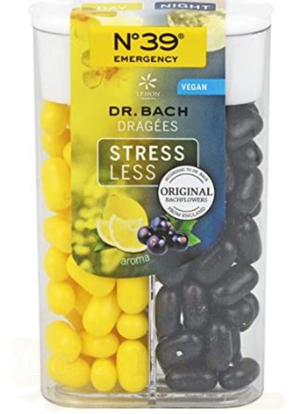 LEMON PHARMA DR.BACH DRAGEES STRESSLESS DAY&NIGHT 104PCS LEMON PHARMA DR.BACH DRAGEES STRESSLESS DAY&NIGHT 104PCS