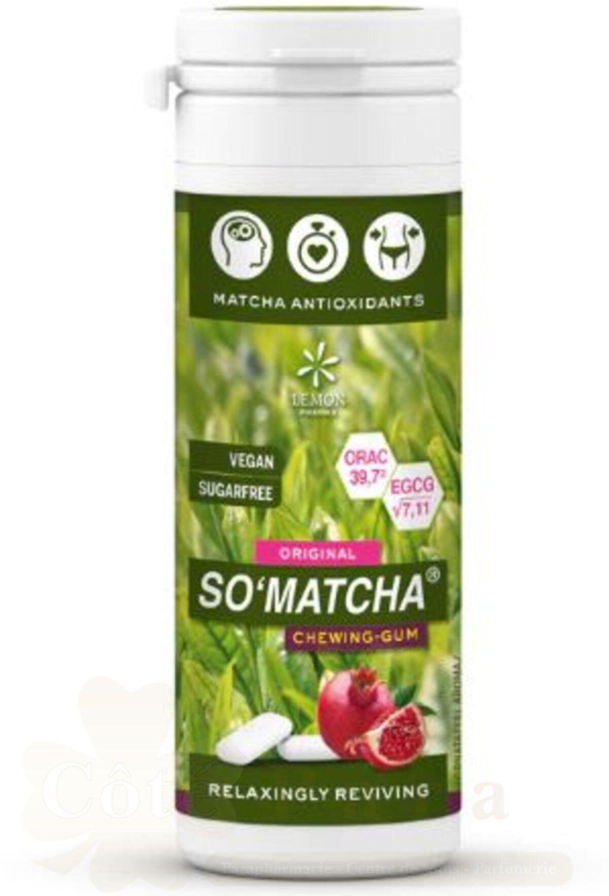 LEMON PHARMA SO'MATCHA CHWINGUM 30G LEMON PHARMA SO'MATCHA CHWINGUM 30G