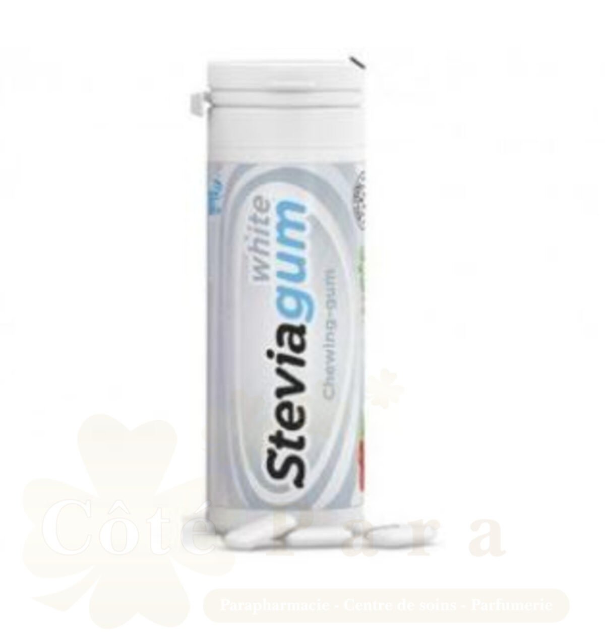 LEMON PHARMA STEVIA GUM WHITE CHWING GUM CERISE 30G LEMON PHARMA STEVIA GUM WHITE CHWING GUM CERISE 30G