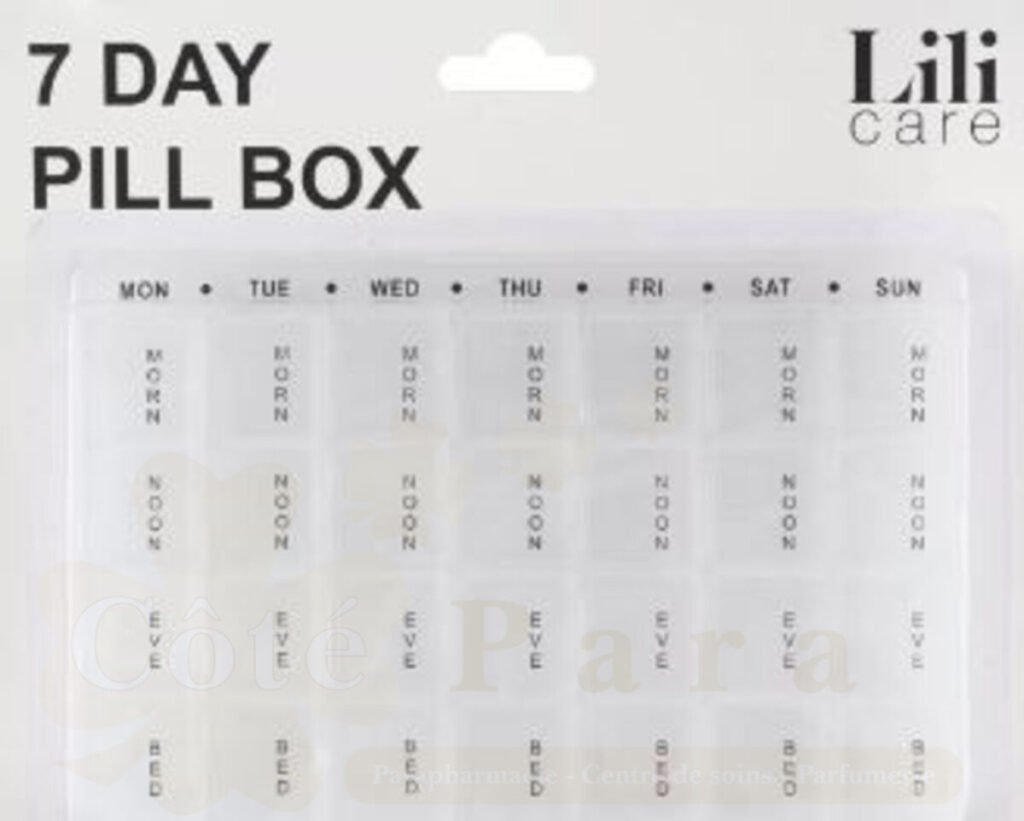 LILI CARE PILL BOX SEMAINE GM