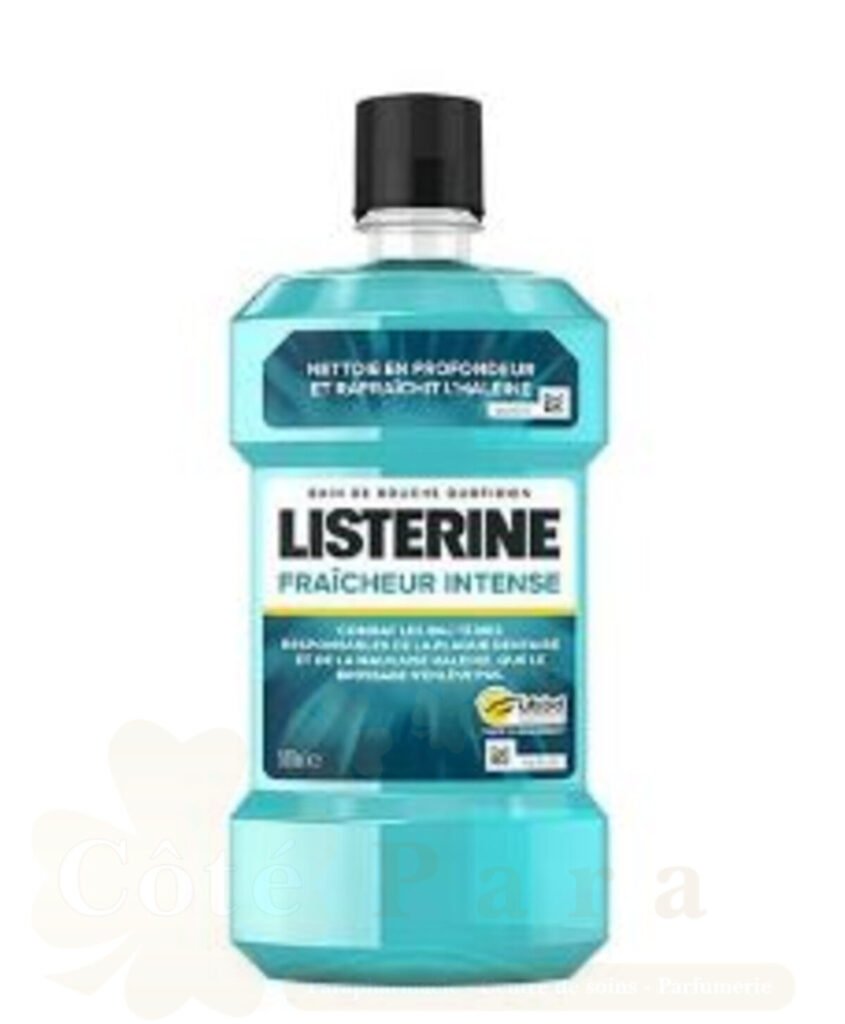 LISTERINE BAIN DE BOUCHE FRAICHEUR INTENSE 500ML NEW