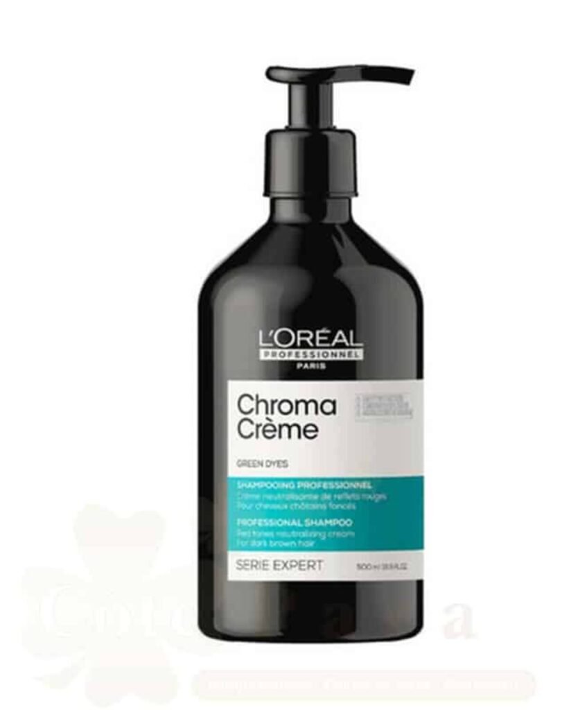 L'OREAL PROFESSIONNEL SERIE EXPERT CHROMA SHAMPOING GREEN DYES ANTI-REFLETS ROUGES 500ML