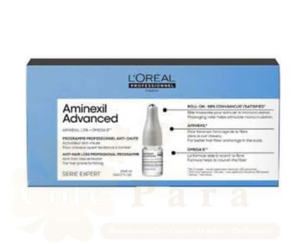 L'OREAL PROFESSIONNEL SERIE EXPERT SCALP AMINEXIL ADVANCED AMPOULES ANTI CHUTE 10*6ML