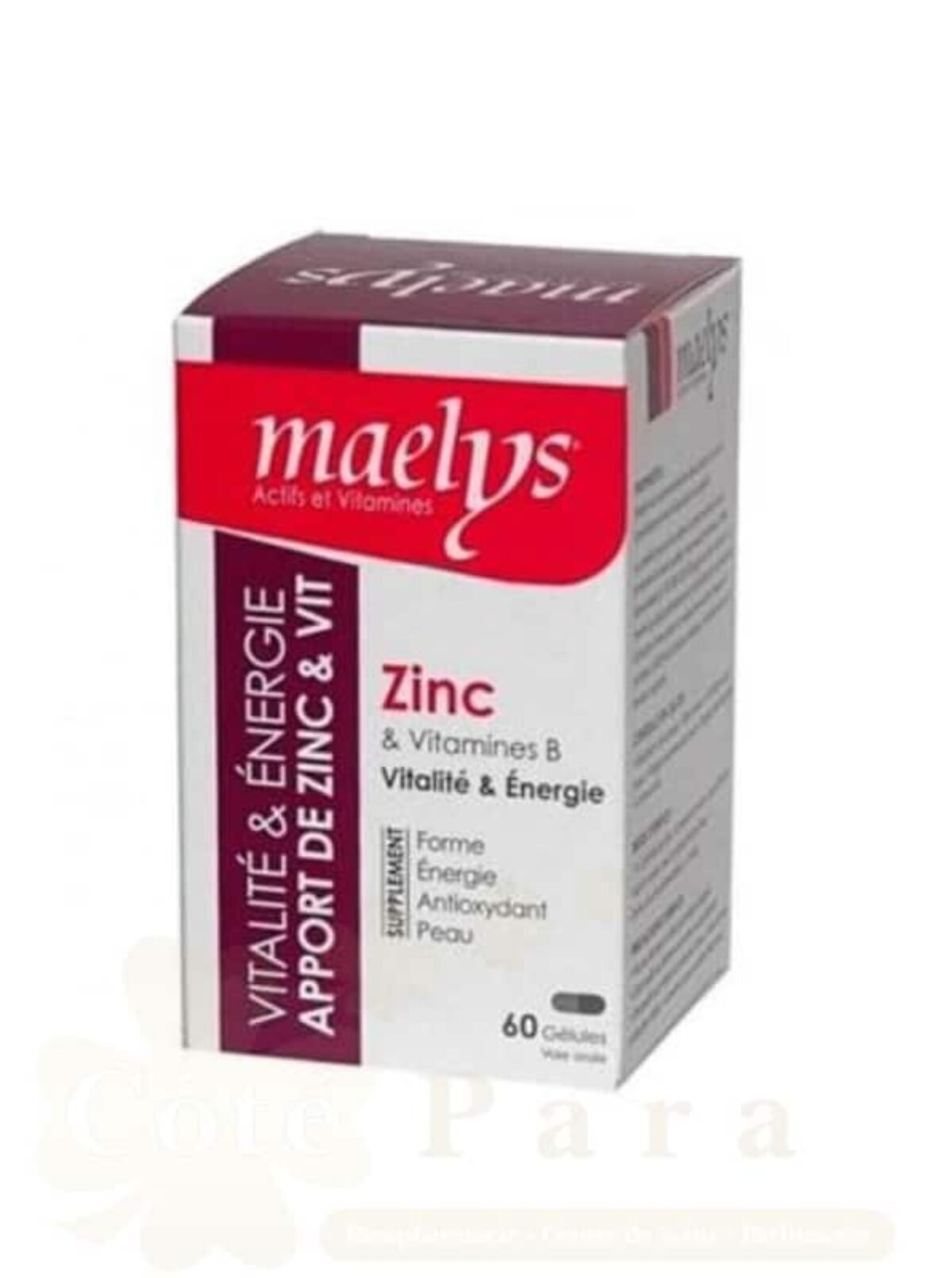 MAELYS ZINC 60 GELULES NEW MAELYS ZINC 60 GELULES NEW