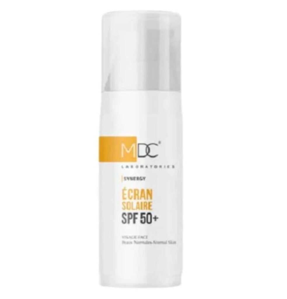 MDC SYNERGY ECRAN SOLAIRE SPF 50+ SPOT LESS TOUS TYPES DE PEAUX 50 ML