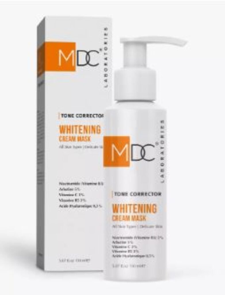 MDC TONE CORRECTOR WHITENING CREAM MASK 50ML