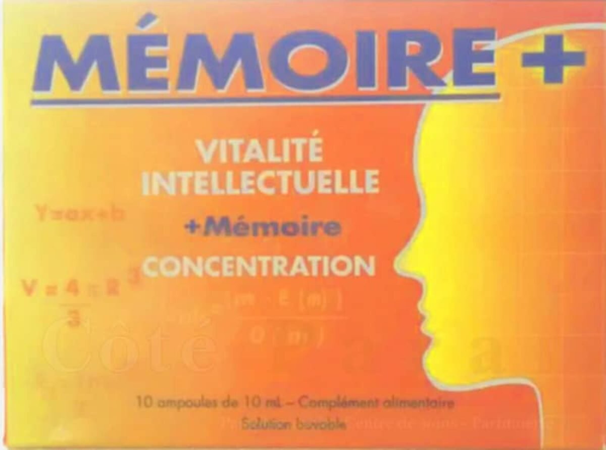 MEMOIRE PLUS 10 AMPOULES NEW MEMOIRE PLUS 10 AMPOULES NEW