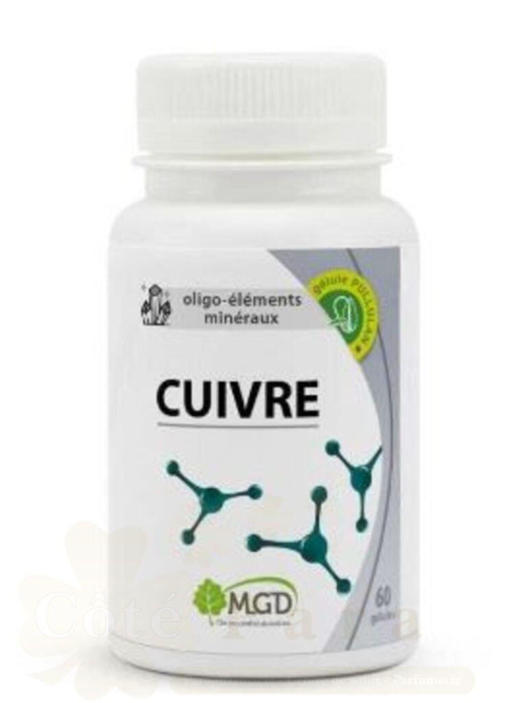 MGD CUIVRE 60 GELULES