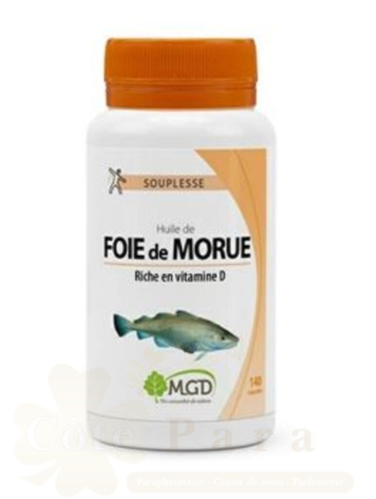 MGD HUILE DE FOIE DE MORUE 270MG 140 CAPS