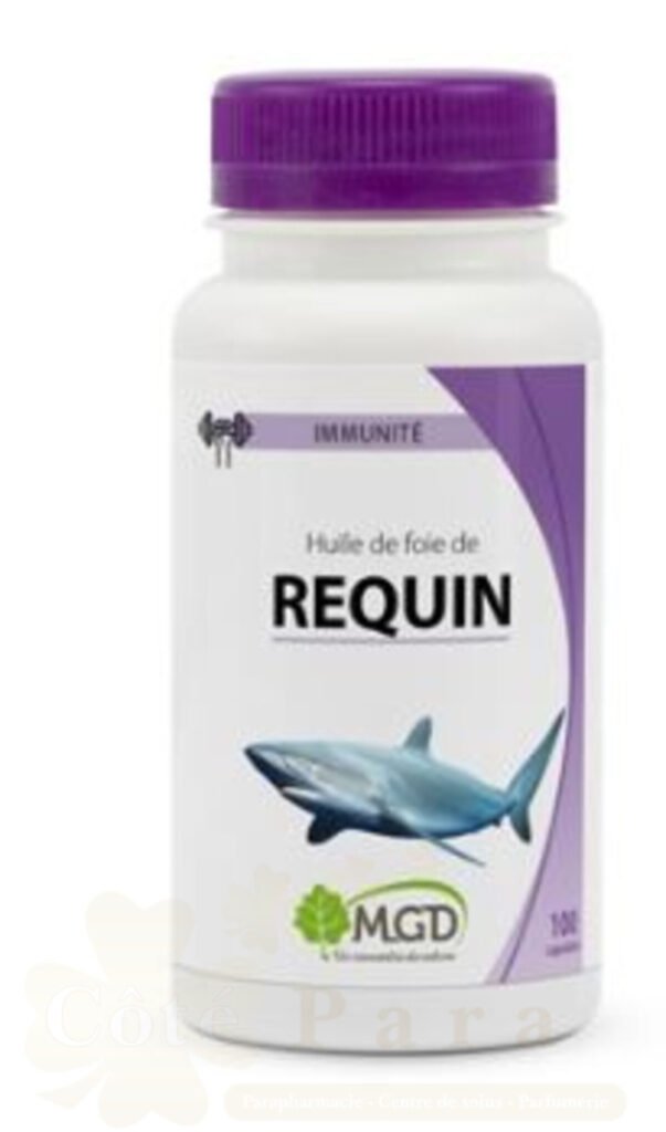 MGD HUILE DE FOIE DE REQUIN 100 CAPSULES