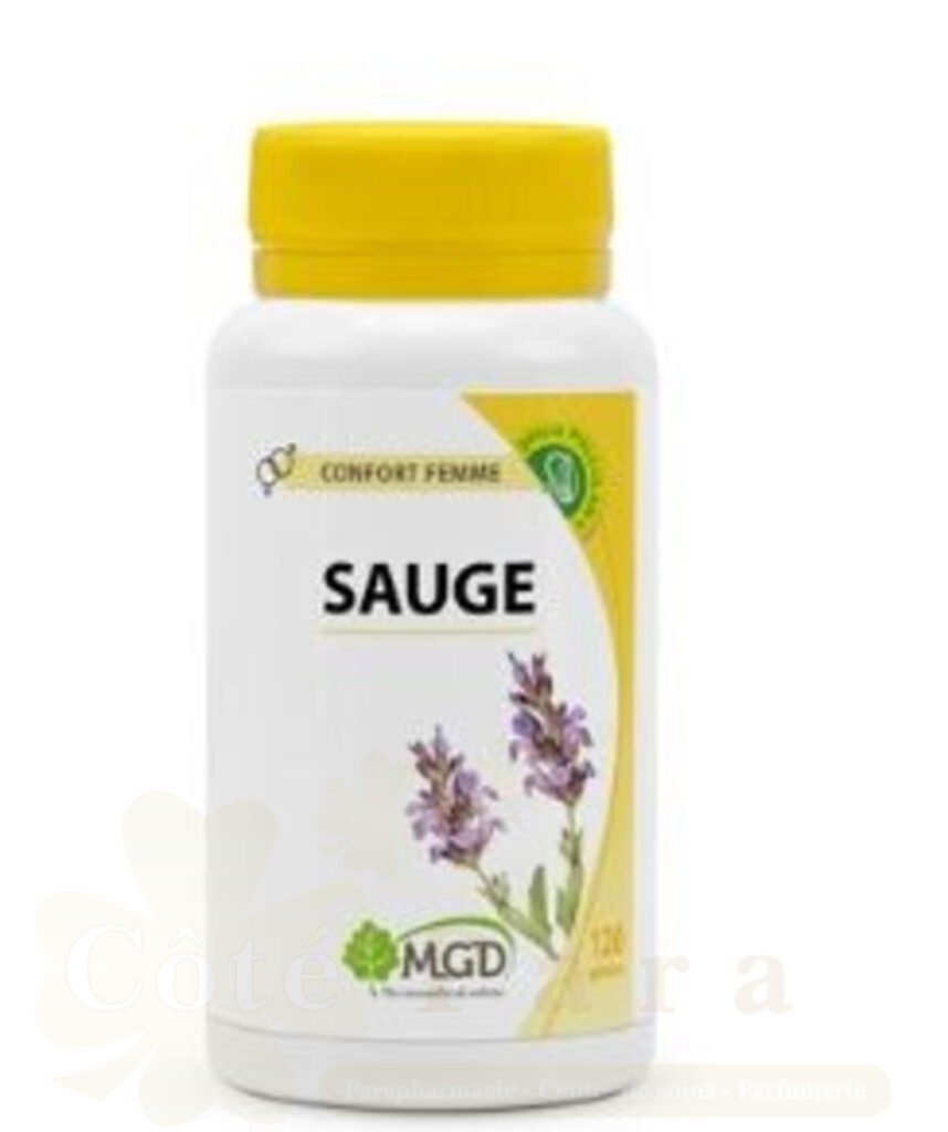 MGD SAUGE 120 GELULES 220MG
