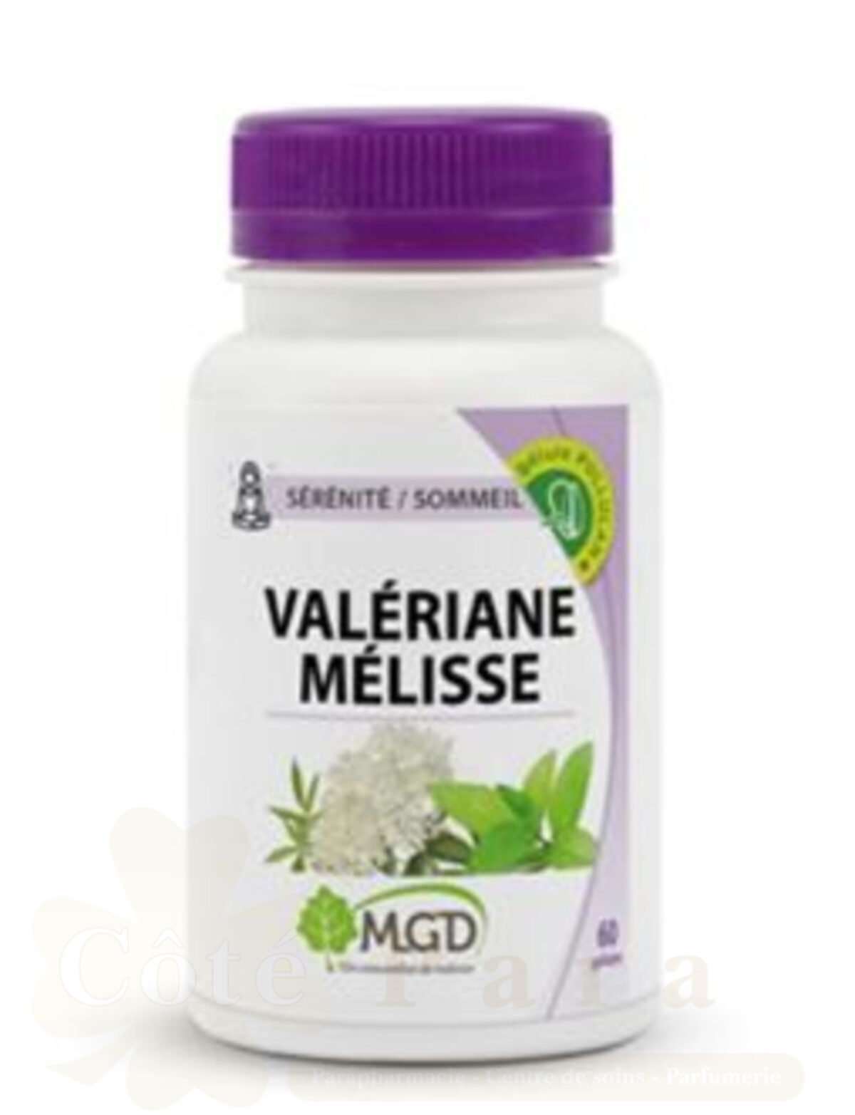 MGD VALERIANE MELISSE 60 GELULES MGD VALERIANE MELISSE 60 GELULES