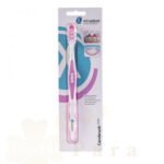 MIRADENT BAD CAREBRUSH WHITE MEDIUM ROSE