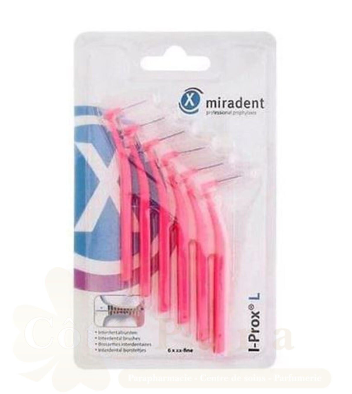 MIRADENT I PROX L BROSSETTES INTERDENTAIRES ROSE X6 REF 630210 MIRADENT I PROX L BROSSETTES INTERDENTAIRES ROSE X6 REF 630210