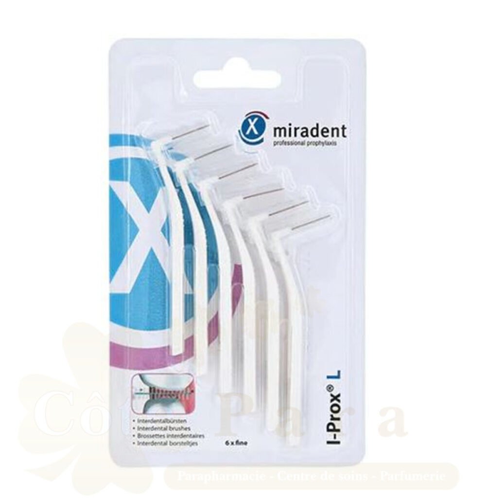 MIRADENT I PROX L CHX BROSSETTES INTERDENTAIRES BLANCHE REF 630212