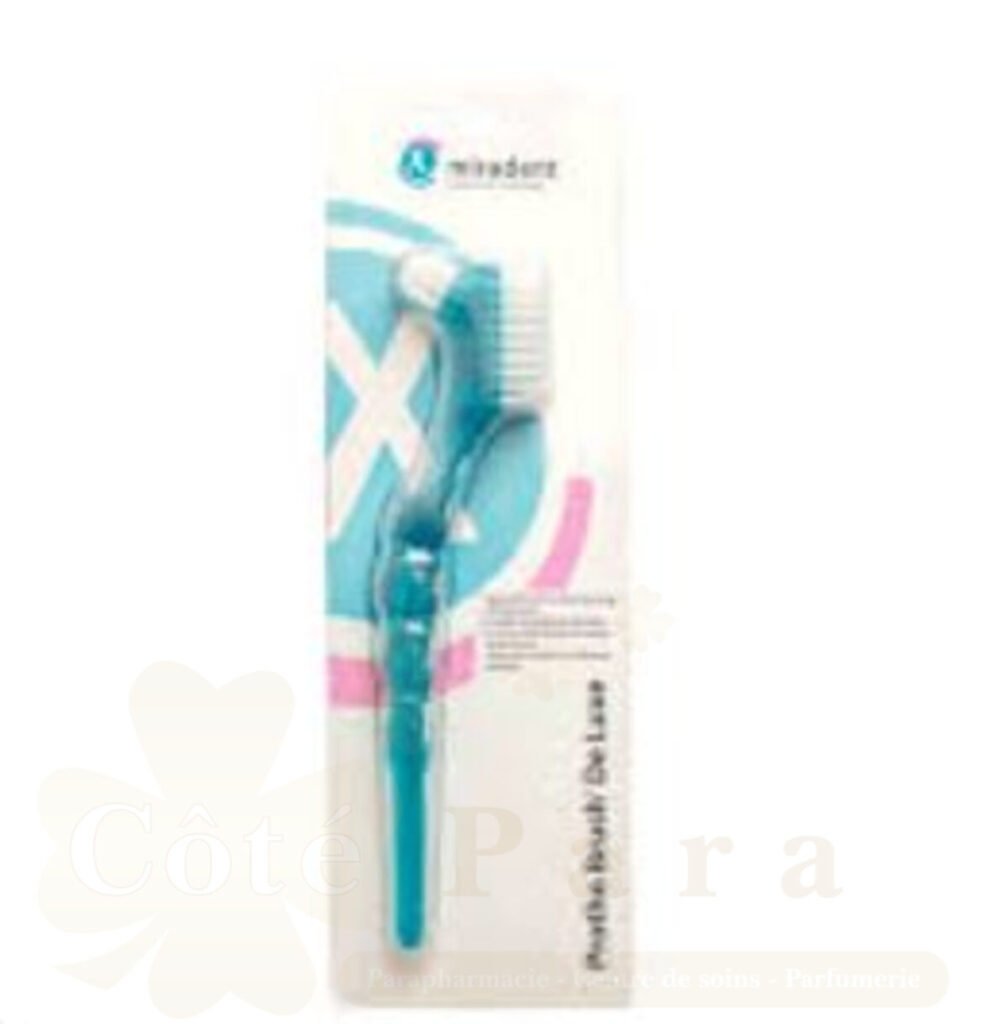 MIRADENT PROTHO BRUSH DE LUXE (BROSSE A PROTHESE BLEU) 630024