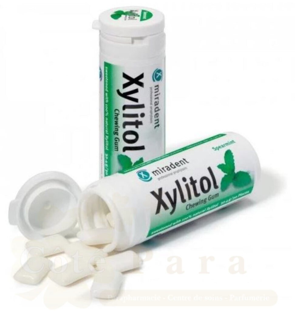 MIRADENT XYLITOL CHEWING GUM MENTE POVRE BTE 30 630080