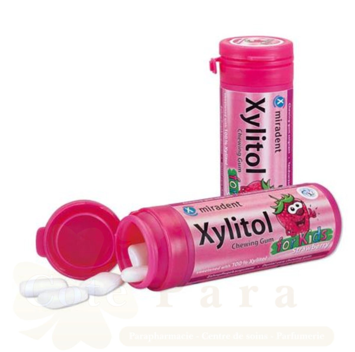 MIRADENT XYLITOL CHWING-GUM FRAISE KIDS 30U 630193 MIRADENT XYLITOL CHWING-GUM FRAISE KIDS 30U 630193