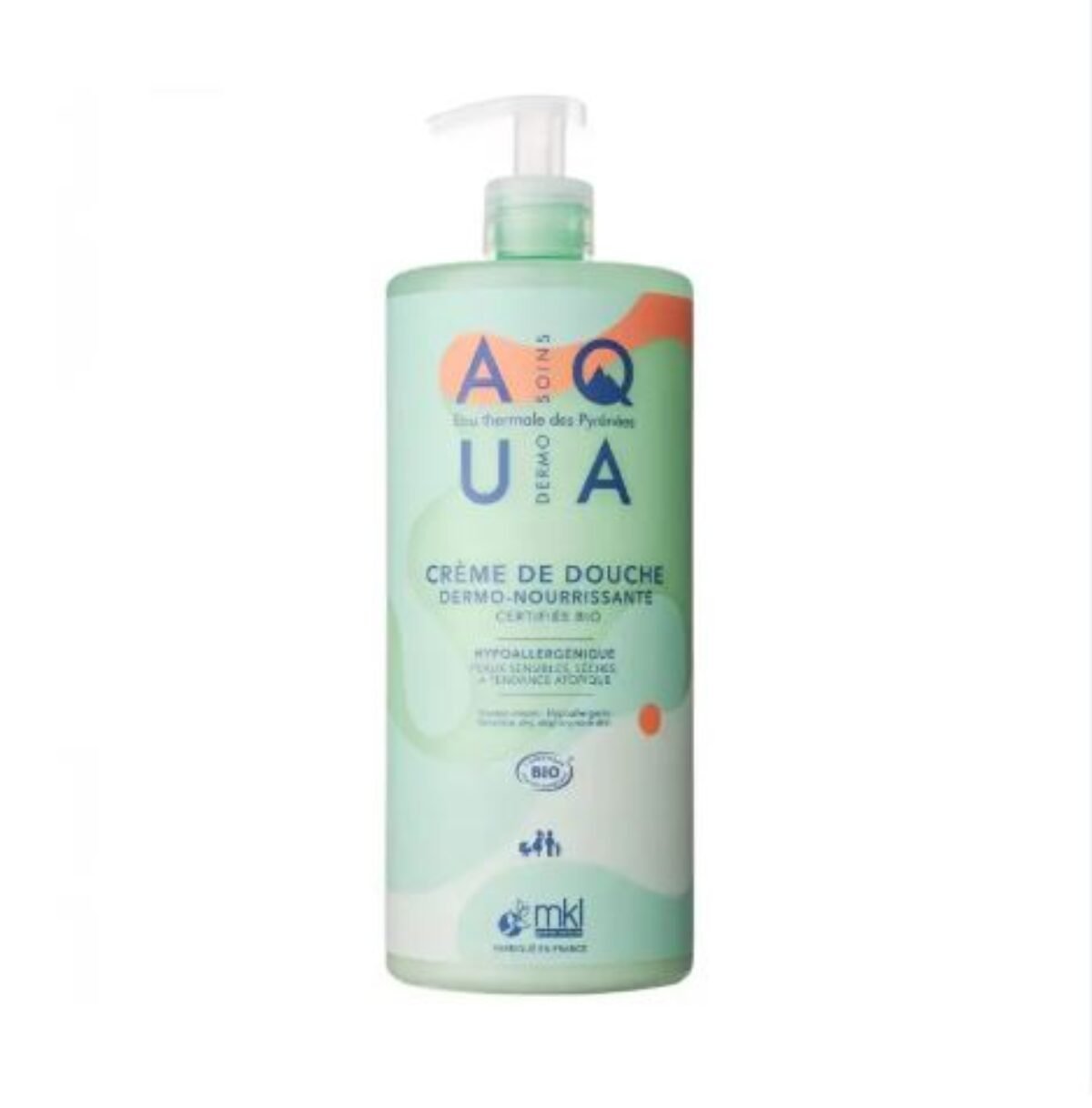 MKL AQUA CREME DOUCHE DERMO NOURISSANTE BIO 1L MKL AQUA CREME DOUCHE DERMO NOURISSANTE BIO 1L