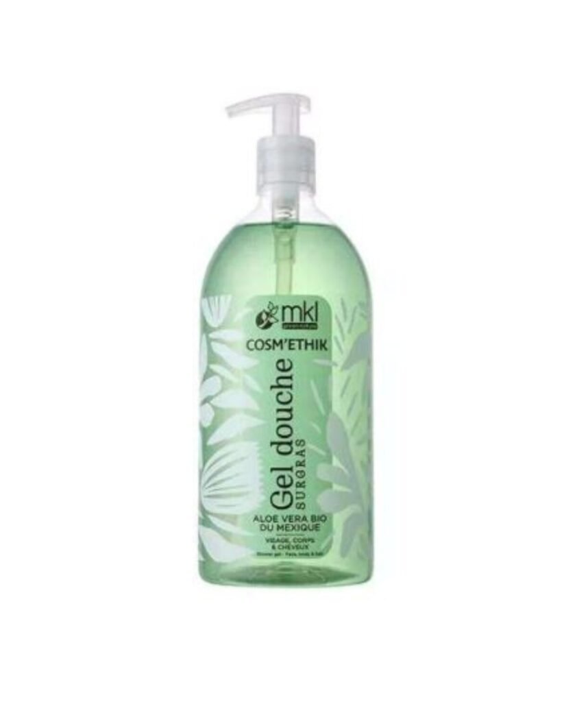 MKL COSM'ETHIK GEL DOUCHE SURGRAS ALOE VERA BIO 1L