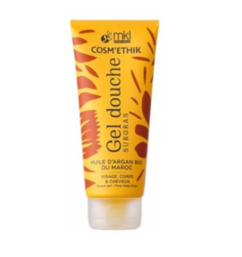 MKL COSM'ETHIK GEL DOUCHE SURGRAS HUILE D'ARGAN BIO 100ml