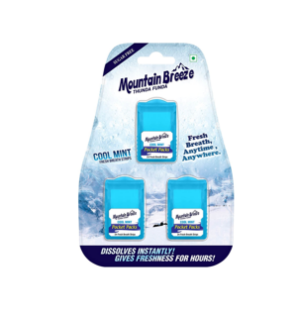 MOUNTAIN BREEZE COOLMINT *24STRIPS
