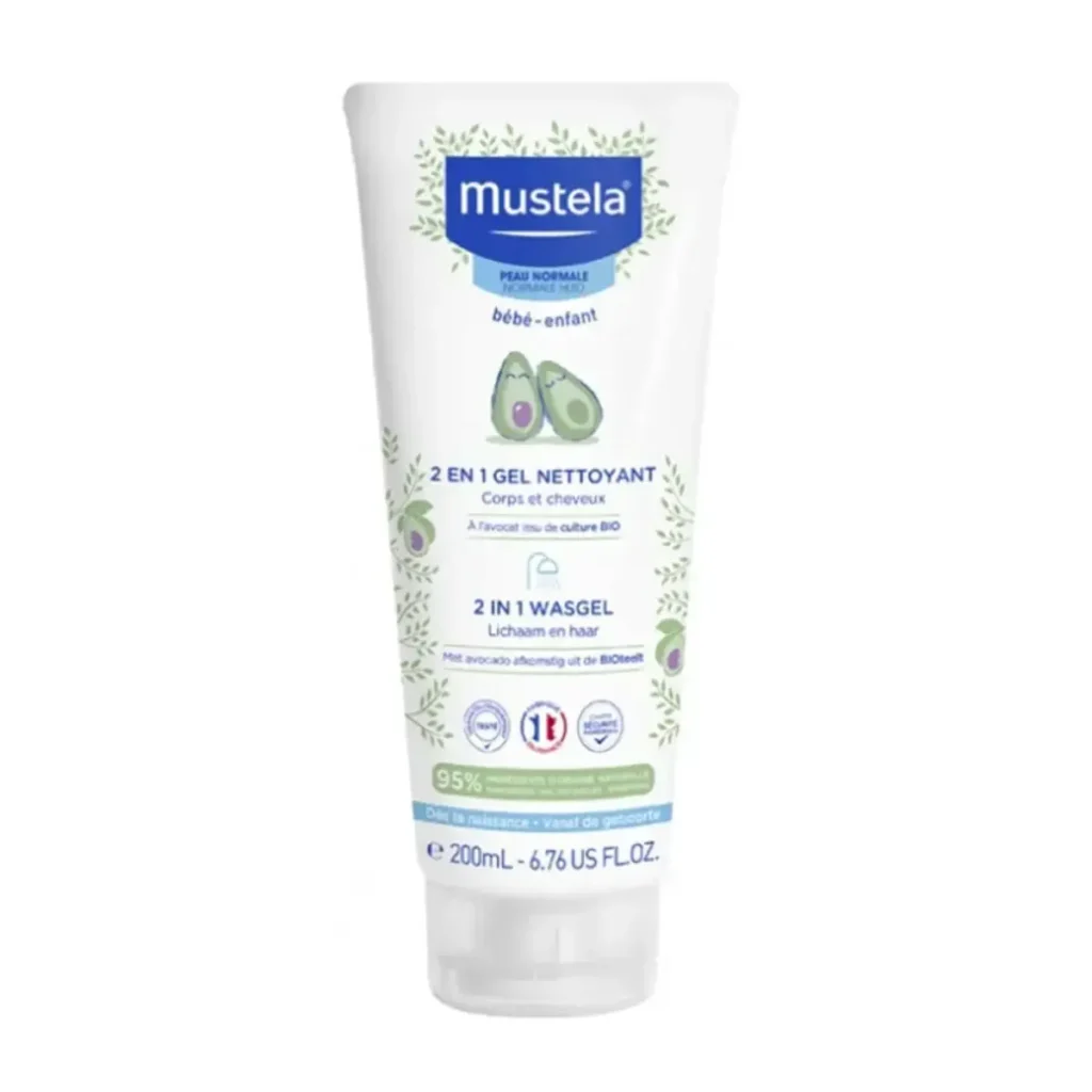 MUSTELA 2 EN 1 GEL NETTOYANT A L'AVOCAT 200ML