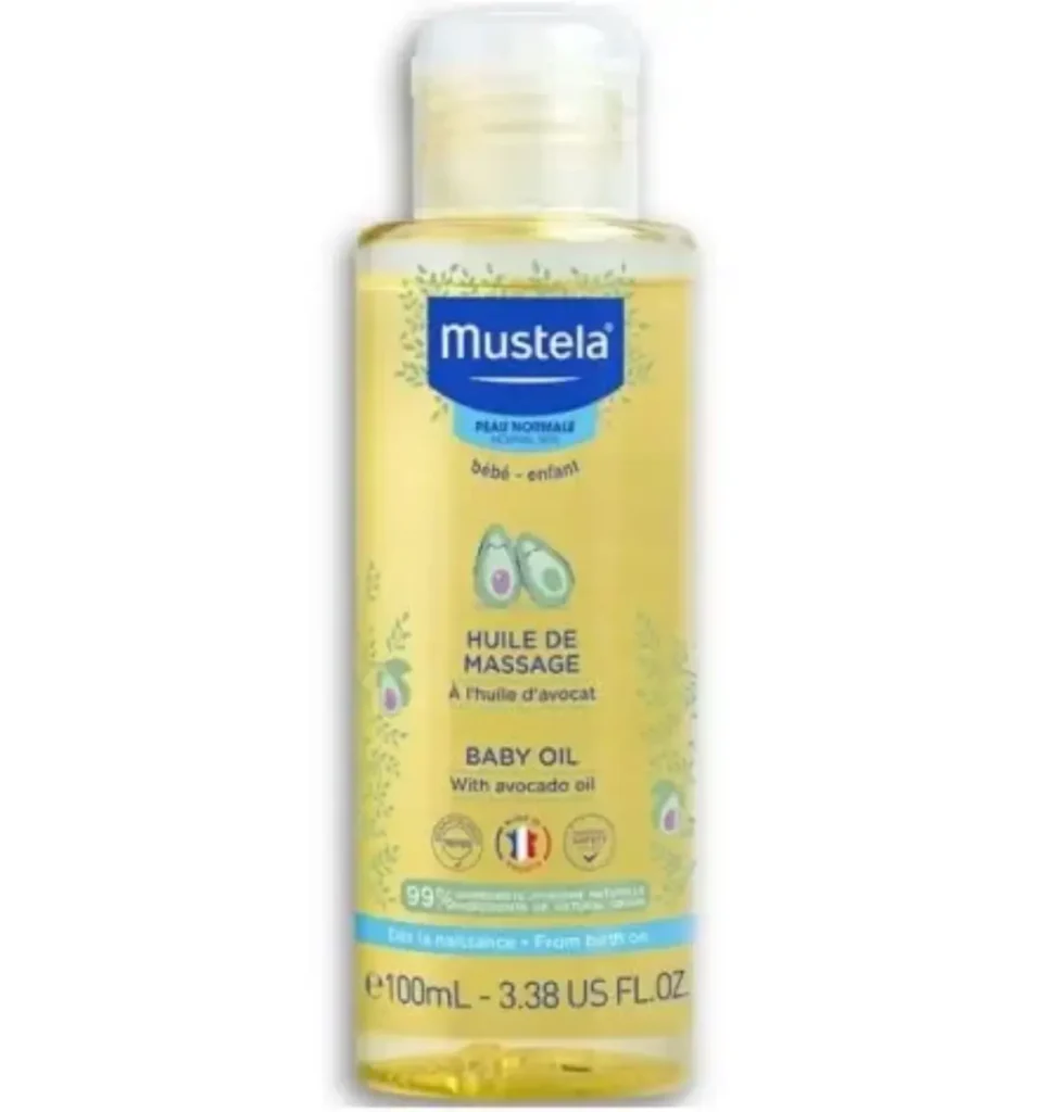 MUSTELA HUILE DE MASSAGE A L'AVOCAT 100ML