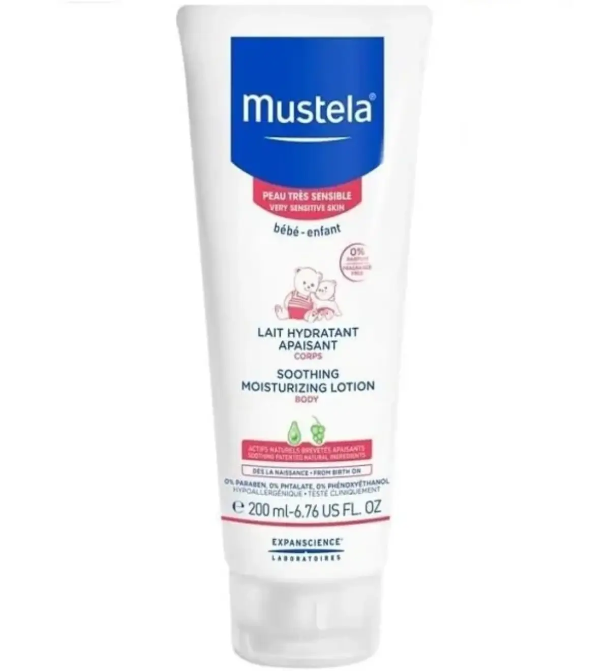 MUSTELA LAIT HYDRATANT APAISANT 200ML MUSTELA LAIT HYDRATANT APAISANT 200ML