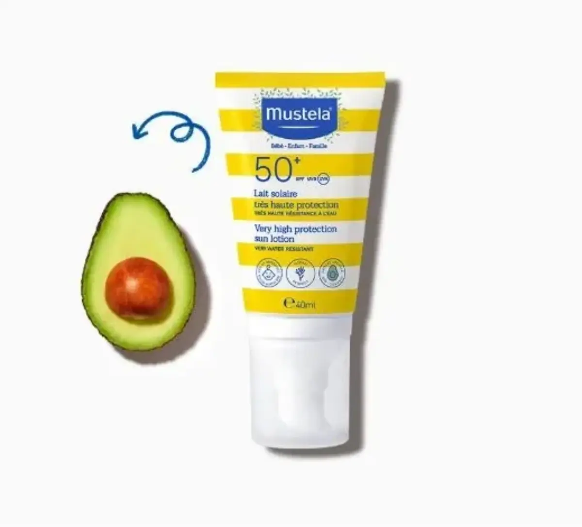 MUSTELA LAIT SOLAIRE SPF50+ 40ML MUSTELA LAIT SOLAIRE SPF50+ 40ML