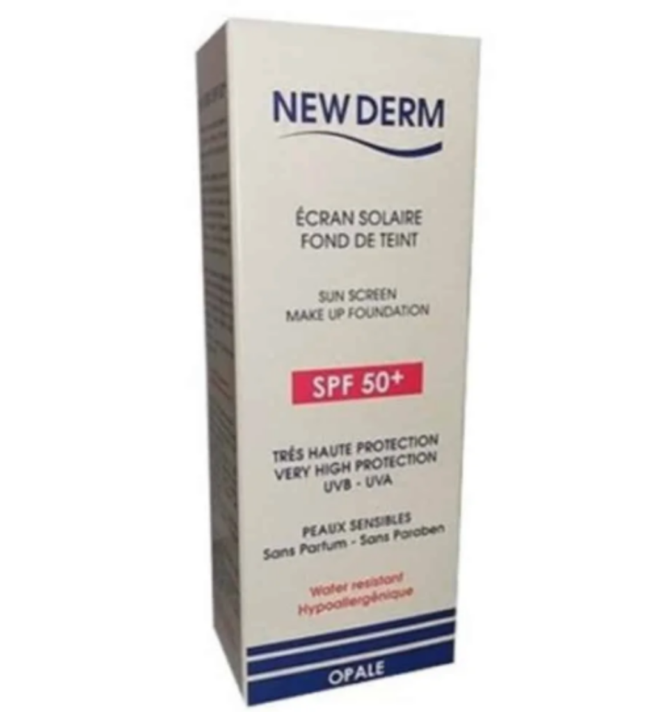NEW DERM ECRAN SOLAIRE OPALE