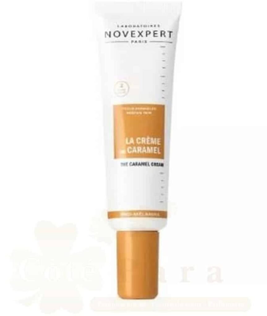 NOVEXPERT LA CREME AU CARAMEL ECLAT DORE 30ML new
