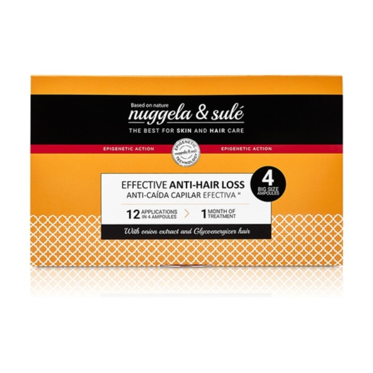 NUGGELA & SULE EFFECTIVE ANTI HAIR LOSS AMPOULES 4*10ML NUGGELA & SULE EFFECTIVE ANTI HAIR LOSS AMPOULES 4*10ML