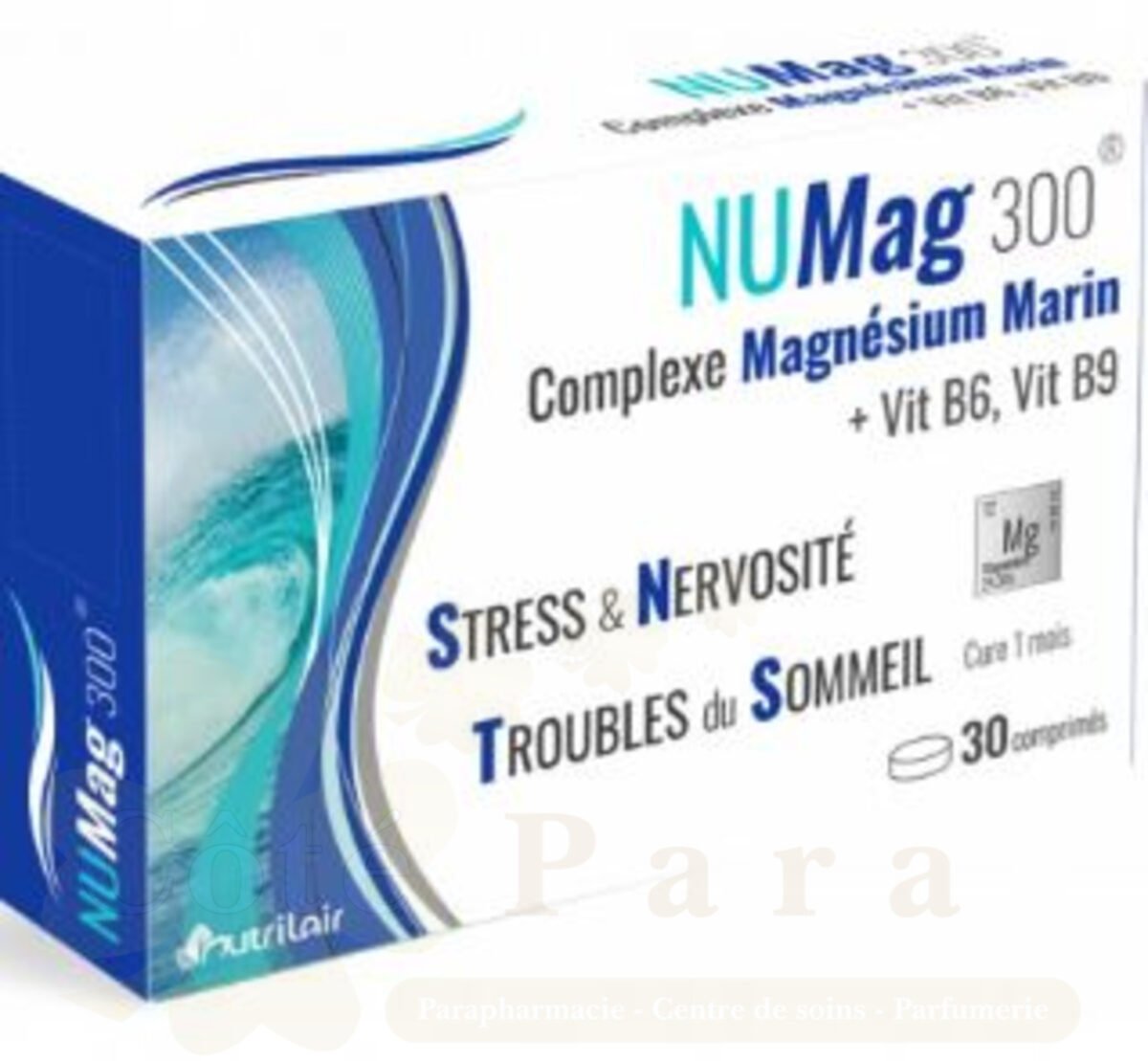 NUTRILAIR NUMAG 300 COMPLEXE MG MARIN+VIT B6+VIT B9 30CP NUTRILAIR NUMAG 300 COMPLEXE MG MARIN+VIT B6+VIT B9 30CP