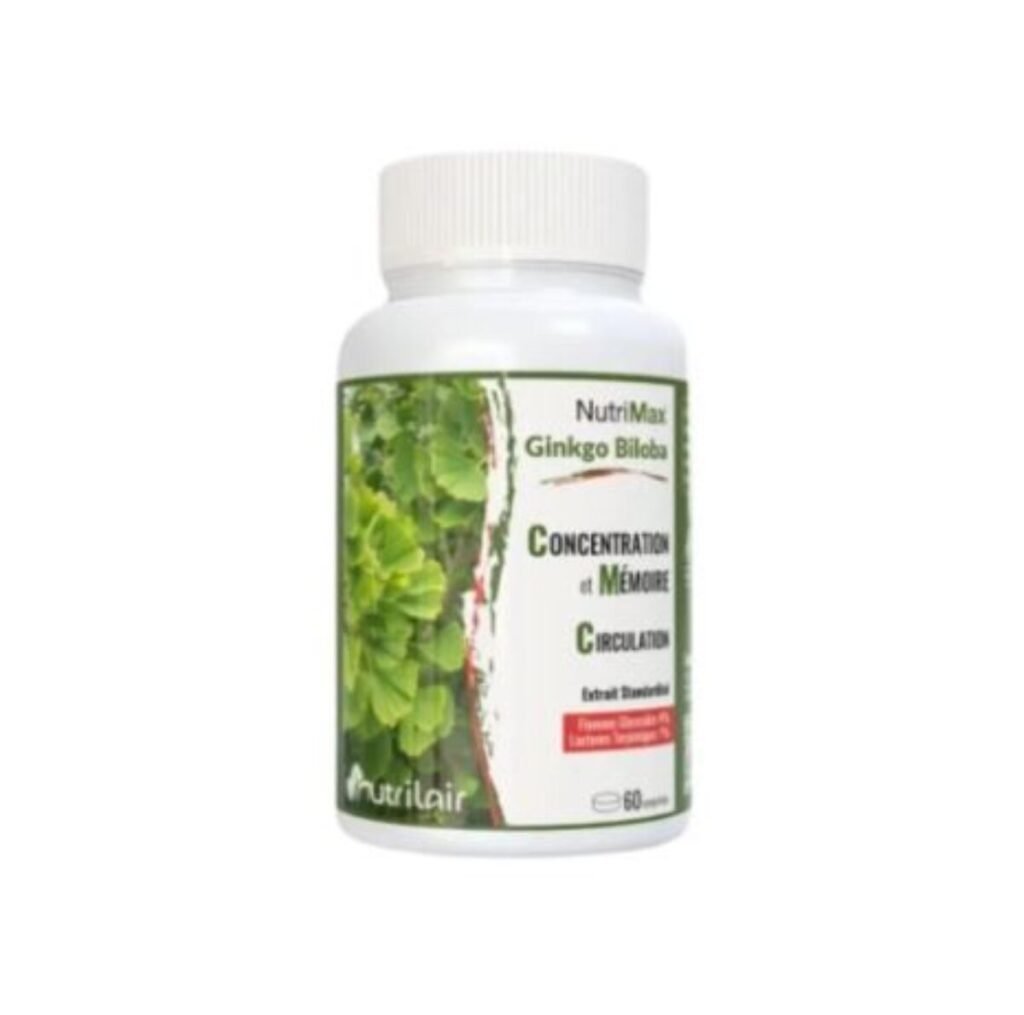NUTRIMAX GINKGO BILOBA 60 COMPRIMES