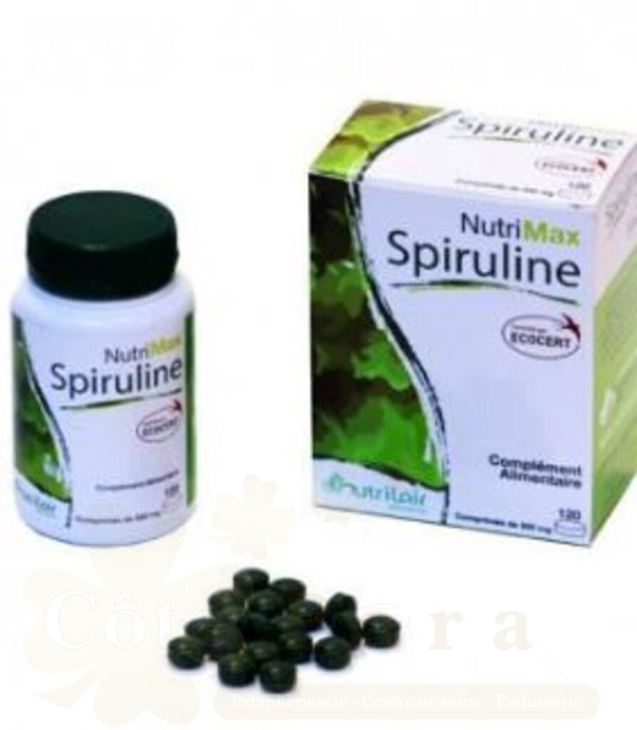 NUTRIMAX SPIRULINE BIO 120 COMPRIMES