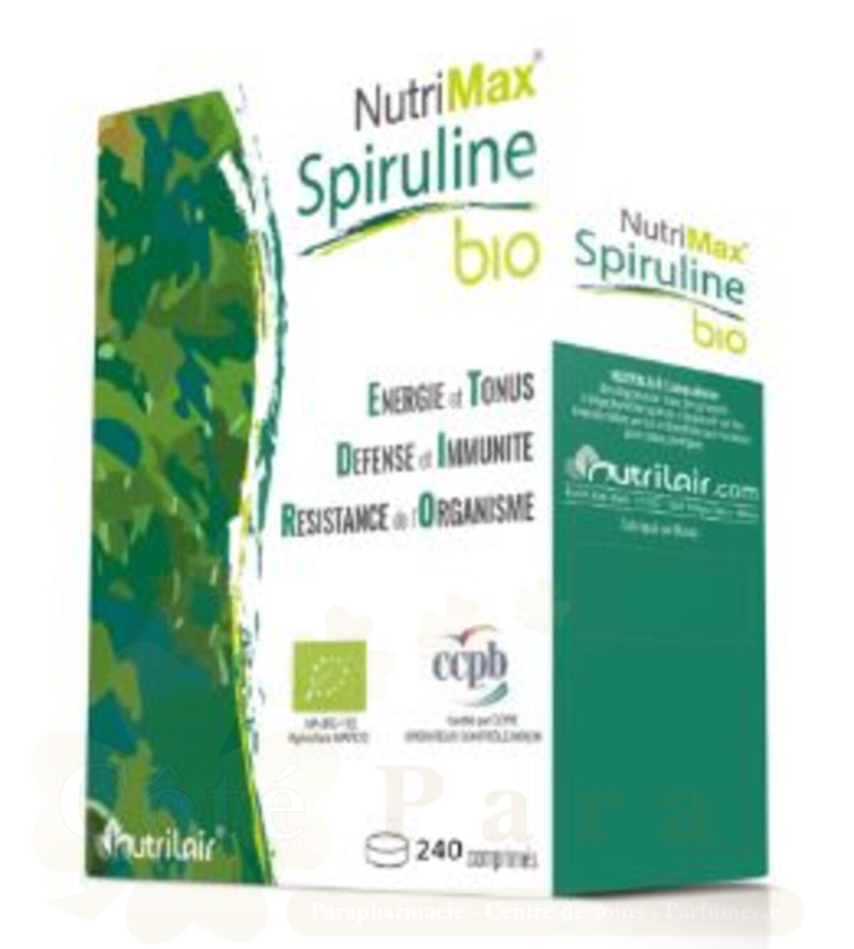 NUTRIMAX SPIRULINE BIO 240 COMPRIMES NUTRIMAX SPIRULINE BIO 240 COMPRIMES