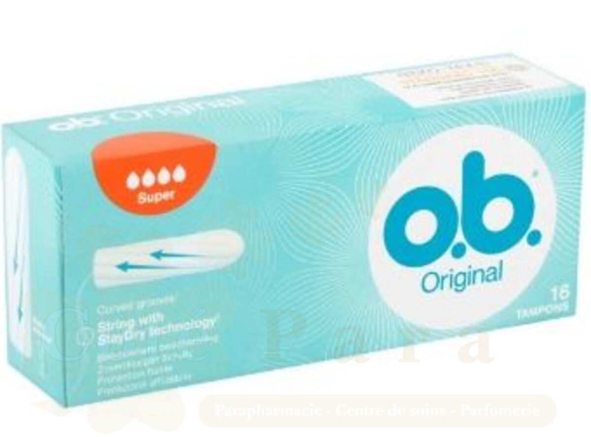 OB ORIGINAL TAMPONS SUPER BOITE DE 16 NEW OB ORIGINAL TAMPONS SUPER BOITE DE 16 NEW