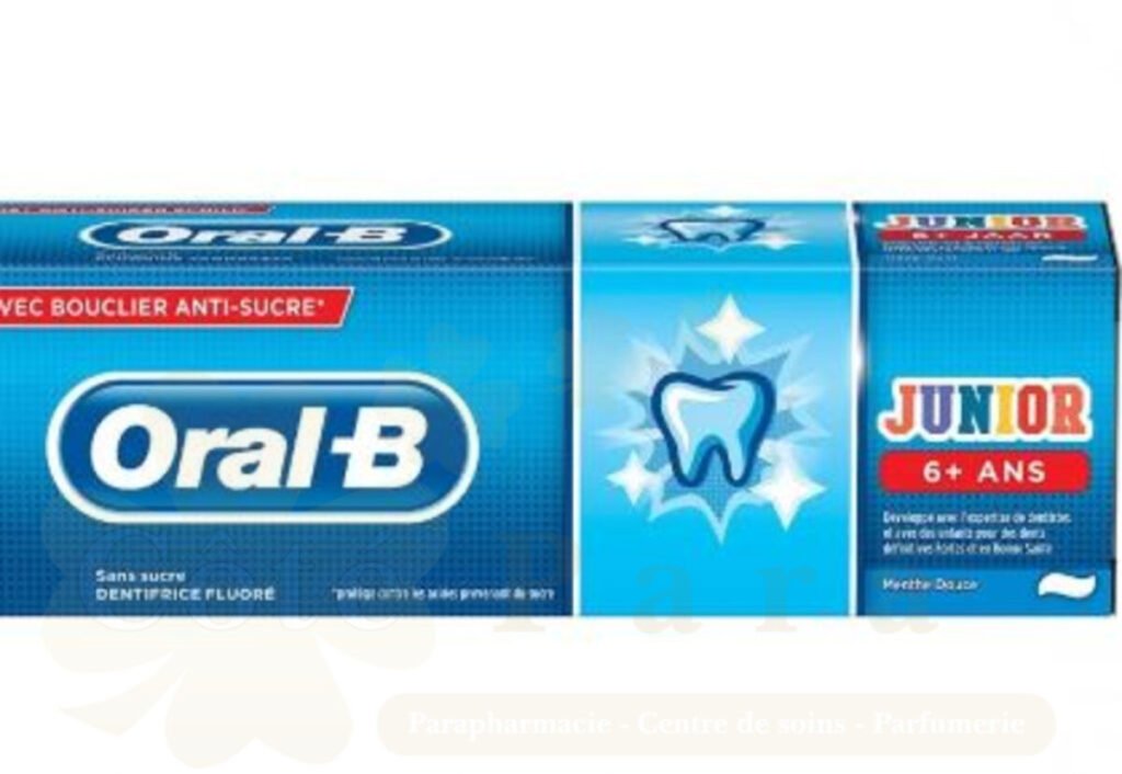 ORAL B DENTIFRICE JUNIOR FLUOR 6ANS+ 75ML
