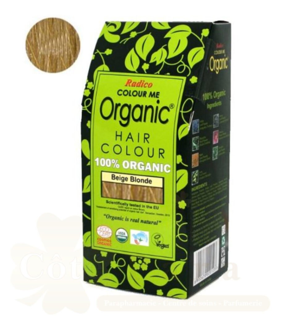ORGANIC HAIR COLOUR BEIGE BLONDE